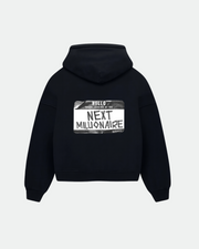 Zip hoodie "Next Millionaire"
