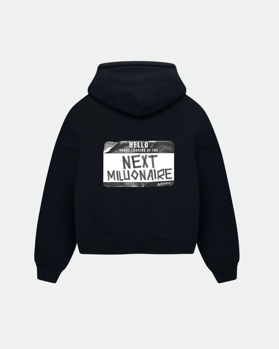 Zip hoodie "Next Millionaire"