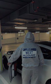 Zip hoodie "Next Millionaire"